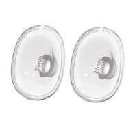 Lot de 2 brides en silicone de 27 mm compatibles avec le tire-lait Lansinoh Discreet Duo, NCVI NICEGREEN Nuliie Zooawa S32, pièces de rechange pour tire-lait Lansinoh S32, bride de protection de 27 mm