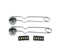 Lot de 2 briquets de qualité professionnelle pour brasage et survie avec 10 pierres de rechange