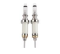 Lot de 2 broches de perceuse à ongles - Ensemble complet - Poignée de polisseuse à ongles - Kit d'accessoires pour salon de manucure et pédicure