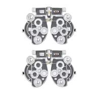 Lot de 2 broches d'ophtalmologie Phoroptère en alliage émaillé pour ophtalmologistes, optométristes et amateurs de soins des yeux, cadeaux et objets de collection