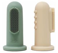 Lot de 2 brosse à dents bébé - Shifting sand / Cambridge blue