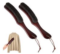 Lot de 2 Brosse Anti-Peluches pour Le Linge, Brosse Veste avec (Marron)
