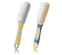 Lot de 2 Brosse Chaussure, Brosse Nettoyage pour Chaussures, Brosse de Nettoyage pour Chaussures et Vêtements - Nettoyage Familial