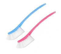 Lot de 2 brosses à biberons, brosse à biberons long manche avec poils en nylon doux pour tasses, gobelets et nettoyage de la maison, brosse tétons pour bébé, nettoyante pour, net