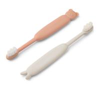 Lot de 2 brosses à dent Fabio Pale Tuscany-Sandy