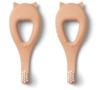 Liewood - Lot de 2 brosses à dents Janelle - Tuscany rose