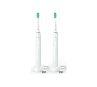 Philips 3000 series 3100 series HX3675/13 2x Brosses à dents électriques - Blanche