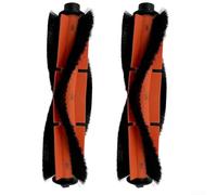 Lot de 2 brosses à rouleau centrales pour robot nettoyeur compatible avec les modèles d'aspirateur MOVA M1 et Trouver M1, conçue pour efficacement la saleté et les débris ReFor MOVAl