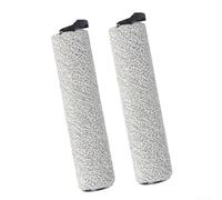 Lot de 2 brosses à rouleau de rechange pour aspirateur sans fil Tineco IFLOOR 2 Wet Dry sans fil, fibres mélangées à poils doux et durs