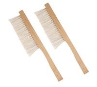 Lot de 2 brosses d'apiculture, 39,8 cm, pour apiculteurs, balais d'abeilles, balayette pour apiculteurs, lot de 2