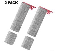 Lot de 2 brosses d'aspirateur à poils doux en laine pour Eureka RapidWash NEW730 NEW730BK - Nettoyage doux pour sols coûteux