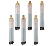 Lot de 2 brosses de nettoyage M6, M8, M10 pour soudure TIG MIG MAG - Extensions de machine de polissage 80 mm et modèles standard de 60 mm (M10)