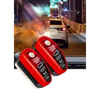 Lot de 2 brosses de nettoyage pour film d'huile automobile avec liquide de recharge de 50 ml, nettoyant pour pare-brise de voiture, dissolvant de film d'huile pour vitre de voiture, nettoyant pour