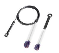Lot de 2 brosses de nettoyage pour tuyaux CPAP - Souple - Pour tous les types de tuyaux CPAP de 18 mm et 22 mm