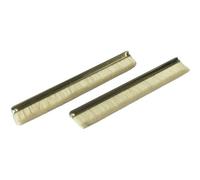 Lot de 2 brosses de rechange anti-statique en poils de chèvre pour Knosti Disco