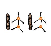 Lot de 2 brosses de rechange côté filtre pour aspirateur N79 N79S Excellence 990