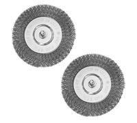 Lot de 2 brosses de rechange en nylon pour joints Güde GFR 401 (94317) pour une utilisation sur des surfaces sensibles aux rayures, des plaques en pierre naturelle, des surfaces polies (2 brosses