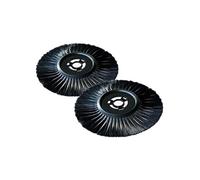 INTEC - Lot de 2 Brosses de Rechange pour Balayeuse Nettoyage Optimal et Durable