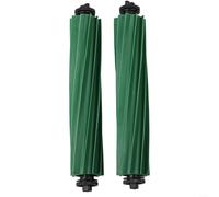 Lot de 2 brosses en caoutchouc multi-surfaces de rechange pour Roomba Plus 405 pour Combo, 505 pour Combo et 205 DustCompactor, aspirateur robot brosse principale en nylon pour un nettoyage efficace