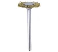 Lot de 2 brosses en laiton Dremel 19 mm