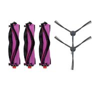 Lot de 2 brosses latérales et rouleau principal pour Eureka J15 Ultra pour v15 Pro - Ensemble d'accessoires de nettoyage efficace des sols durs