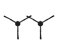 Lot de 2 brosses latérales pour aspirateur Dreame D9 D9 Max Pro pour série L10 D10s - Poils coudés - Pièces de rechange pour nettoyage des coins profonds