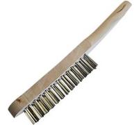 lot de 2 brosses metalliques a 4 rangees de fils acier - 290 mm - Oc-pro G