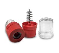 LOT DE 2 BROSSES METALLIQUES NETTOYAGE COSSES ET BORNES DE BATTERIE