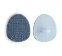 Lot de 2 brosses pour croûtes de lait Tradewinds-Periwinkle