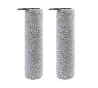 Lot de 2 brosses principales de rechange pour aspirateur Uwant D5/D5 Pro/D100 Pro/D100/D100 Plus/D100 Plus Pro/A60/V8/V10, en plastique et fibre