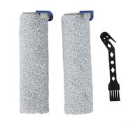 Lot de 2 brosses principales de rechange pour aspirateurs Ecovacs/Deebot X8 Pro et Omni T80