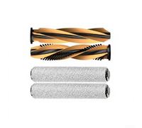 Lot de 2 brosses principales et chiffon de nettoyage pour Mova Z60 Ultra/Pro, kit de brosse en nylon anti-ternissement en forme de V, pièces d'aspirateur robot facile à installer (B)