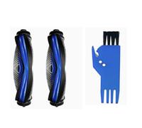 Lot de 2 brosses principales pour aspirateurs Ecovacs DeebotT50 Pro Omni Gen2, T50 Omni, T50 Omni Gen2, T50 Pro Omni, T50 Pro, T80, T30C, X8, T50 Pro Omni Accessoires