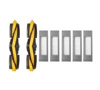Lot de 2 brosses rotatives avec filtre HEPA pour aspirateur robot Ecovacs Deebot OZMO 950