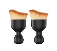 Lot de 2 brosses Souples de Nettoyage d'intérieur de Voiture, multifonctionnelles avec Poils Souples, brosses de Nettoyage d'intérieur de Voiture avec Poils Doux, brosses pour enlever la poussière et