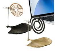 Lot de 2 brûleurs d'encens décoratifs Coil Fly - Ensemble d'accessoires en métal élégant - Compatible avec l'intérieur et l'extérieur - Support d'aromathérapie portable pour le jardin