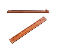 Lot de 2 brûleurs d'encens en bois avec angles réglables pour méditations, bureau, décoration d'intérieur