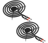 Lot de 2 brûleurs électriques MP15YA de 15,2 cm de rechange pour cuisinière électrique Hard-Wick & Ken-more & May-tag & Nor-ge & Whirl-pool AMI PARTS