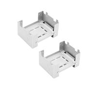 Lot de 2 brûleurs portables à alcool pour camping - Combustibles solides - Pliables - Petit réchaud de pique-nique