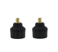 Lot de 2 brûleurs TIG S à souder A-dapter WP26V vers WP17V, coupleur à changement rapide en S pour câble de 35-50 mm vers 10-25 mm, connecteur en laiton massif pour MIG pour appareils de soudage wigs