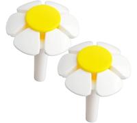 Lot de 2 buses de rechange pour fontaine à eau pour animaux de compagnie, fleur jaune pour tête pour fontaine à chat, distributeur d'eau potable automatique, fixation pour fontaine à eau pour chats,