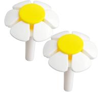 Lot de 2 buses de rechange pour fontaine à eau pour animaux de compagnie, fleur jaune pour tête pour fontaine à chat, distributeur d'eau potable automatique, fixation pour fontaine à eau pour chats,