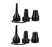 Lot de 2 buses de rechange pour pompe à air en plastique, tête gonflable, adaptateur de gonflage pour matelas pneumatique partiel, matelas pneumatiques et accessoires