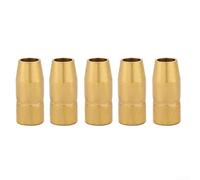 Lot de 2 buses de torche de soudage au gaz en cuivre, pièces de rechange pour appareils de soudage, surfaces lisses 169715 pour Miller M-10 M-15 M-100 M-150