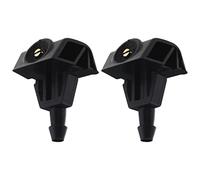 Lot de 2 Buses d'Essuie-Glace 289329U000 Rechange Compatible avec Nissan Note 2006-2013 Gicleurs Lave-Glace Avant Noir