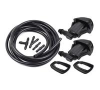 Lot de 2 buses d'essuie-glace pour Toyota 4runner pour N210 2005 2006 2007 2008 2009 Buses d'essuie-glace de lave-glace 85381AE020 (buse et tuyau de 2 m)