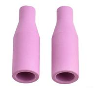 Lot de 2 buses en céramique pour chalumeau de soudage MIG MAG compatibles avec embouts sans gaz 15AK 14AK MB15 MB14 pour consommables de soudeur Mig