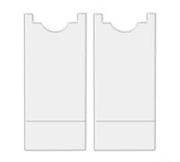 Lot de 2 butées de canapé et de lit en acrylique transparent pour protéger les meubles contre les incendies avec accès à la sortie pour un usage domestique