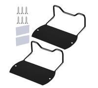 Lot de 2 butées de matelas coulissantes pour éviter de glisser - Support de fixation avec 2 joints antidérapants pour cadre de lit en bois et métal