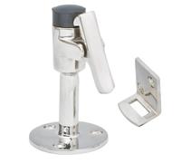 Lot de 2 butées de porte en acier inoxydable 316, 5,80 x 7,30 x 9,80 cm, robustes de qualité marine, ensemble de butée de porte de bateau avec ressort, anti-collision, pour yacht, camping-car